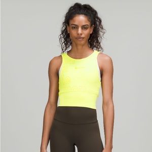 Lululemon electric lemon power pivot everlux tank